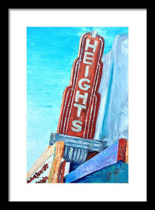 The Heights - Framed Print