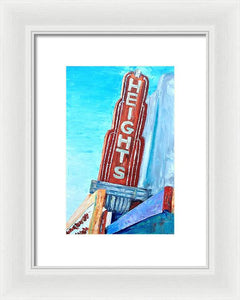 The Heights - Framed Print