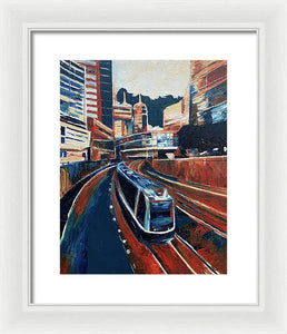 The Houston Medical Center - Framed Print