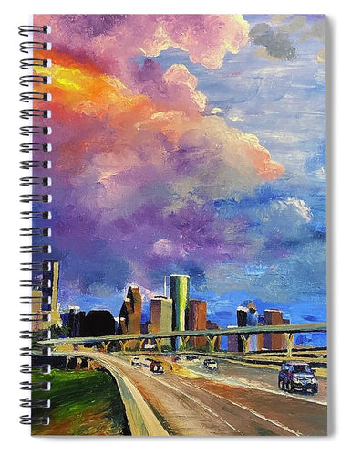The Sky Painter - Spiral Notebook
