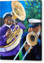 Load image into Gallery viewer, Trombone Kid Tuba Jeff - Canvas Print