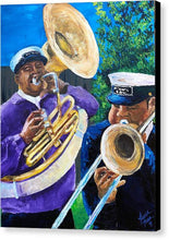 Load image into Gallery viewer, Trombone Kid Tuba Jeff - Canvas Print