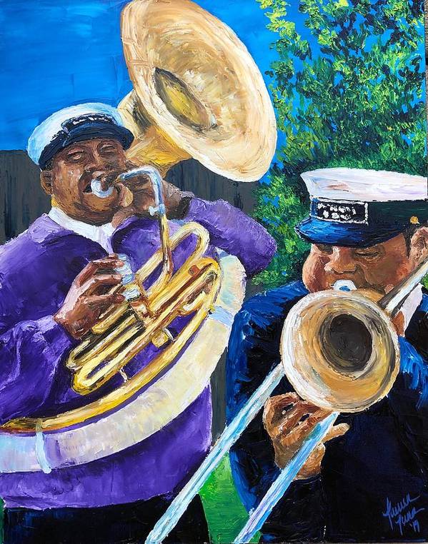Trombone Kid Tuba Jeff - Art Print