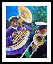 Load image into Gallery viewer, Trombone Kid Tuba Jeff - Framed Print