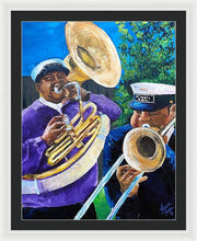 Load image into Gallery viewer, Trombone Kid Tuba Jeff - Framed Print