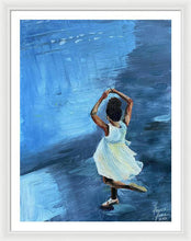 Load image into Gallery viewer, Twirl, Jazzy - Framed Print