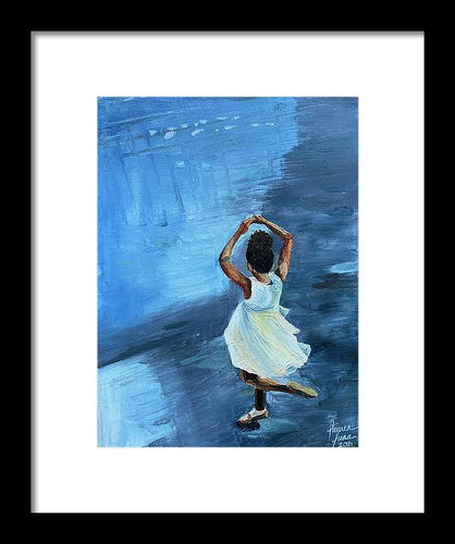 Twirl, Jazzy - Framed Print