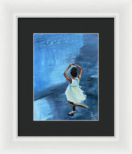 Load image into Gallery viewer, Twirl, Jazzy - Framed Print