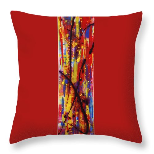 Urban Carnival - Throw Pillow
