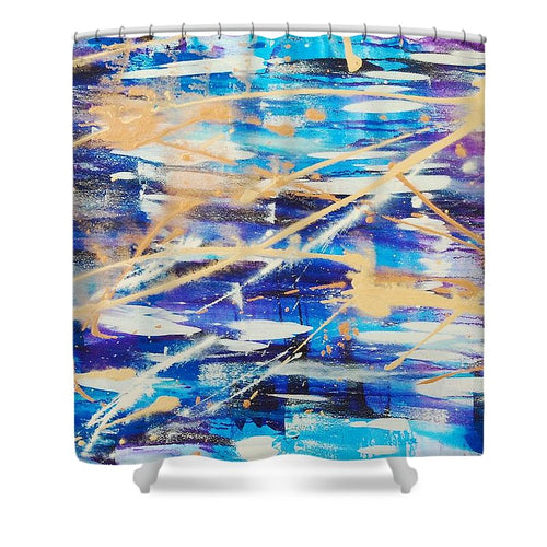 Urban Footprint - Shower Curtain