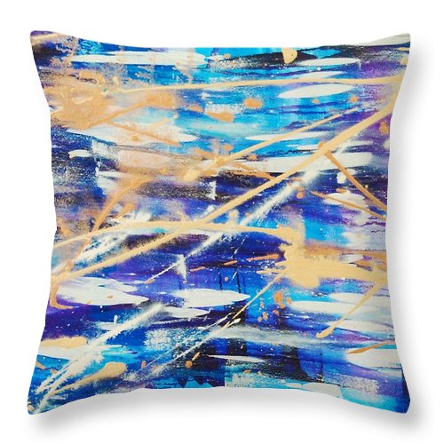 Urban Footprint - Throw Pillow