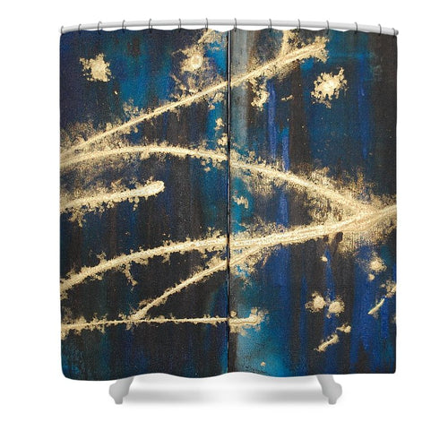 Urban Nightscape - Shower Curtain