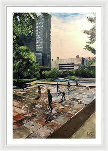 Urban Playground - Framed Print