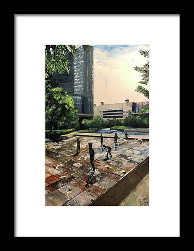 Urban Playground - Framed Print