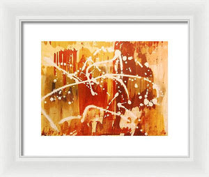 Urban Scrawl - Framed Print