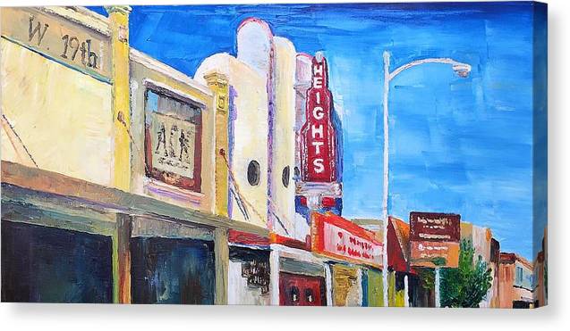 West 19th St - Canvas Print