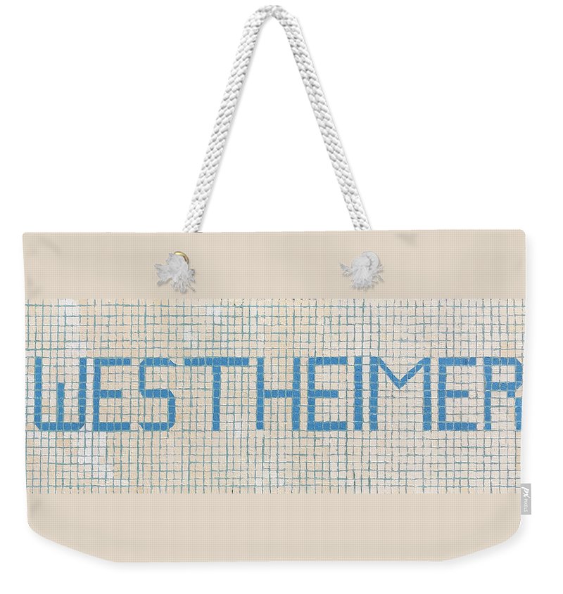 Westheimer Mosaic - Weekender Tote Bag