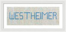 Load image into Gallery viewer, Westheimer Mosaic - Framed Print