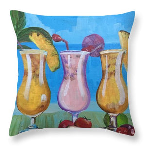 Where I'd Rather Be - Throw Pillow