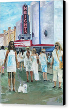 Load image into Gallery viewer, White Linen Night - Canvas Print