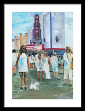 Load image into Gallery viewer, White Linen Night - Framed Print