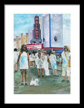 Load image into Gallery viewer, White Linen Night - Framed Print