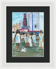 Load image into Gallery viewer, White Linen Night - Framed Print