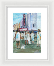 Load image into Gallery viewer, White Linen Night - Framed Print