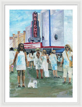 Load image into Gallery viewer, White Linen Night - Framed Print