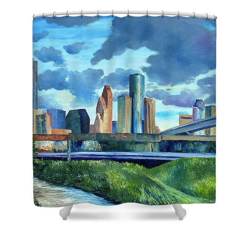 White Oak Bayou - Shower Curtain