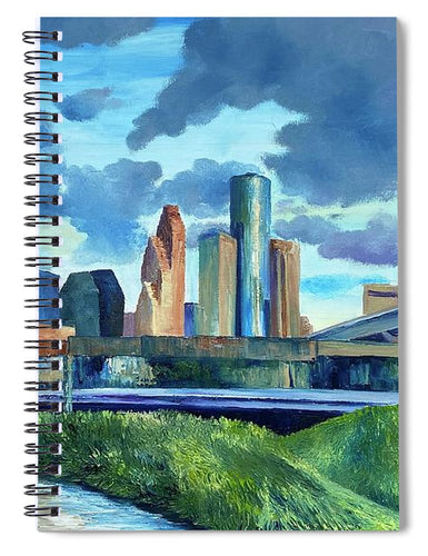 White Oak Bayou - Spiral Notebook