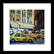 Load image into Gallery viewer, Yellow Congestion - Framed Print