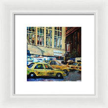 Load image into Gallery viewer, Yellow Congestion - Framed Print