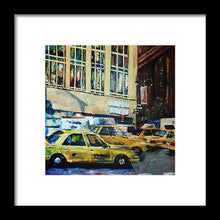 Load image into Gallery viewer, Yellow Congestion - Framed Print