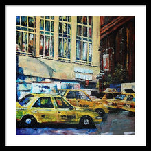 Load image into Gallery viewer, Yellow Congestion - Framed Print