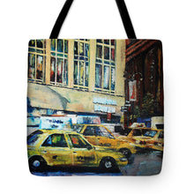 Load image into Gallery viewer, Yellow Congestion - Tote Bag