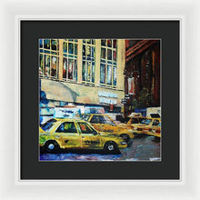 Load image into Gallery viewer, Yellow Congestion - Framed Print