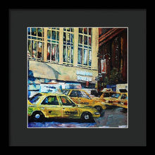 Load image into Gallery viewer, Yellow Congestion - Framed Print