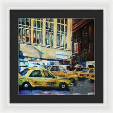 Load image into Gallery viewer, Yellow Congestion - Framed Print