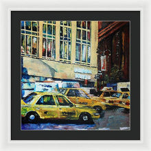 Load image into Gallery viewer, Yellow Congestion - Framed Print