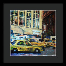 Load image into Gallery viewer, Yellow Congestion - Framed Print