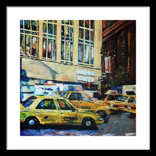 Load image into Gallery viewer, Yellow Congestion - Framed Print