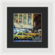 Load image into Gallery viewer, Yellow Congestion - Framed Print