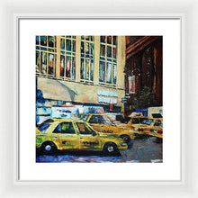 Load image into Gallery viewer, Yellow Congestion - Framed Print