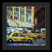 Load image into Gallery viewer, Yellow Congestion - Framed Print