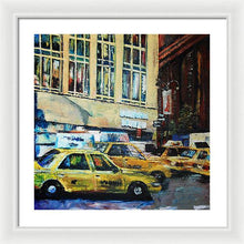 Load image into Gallery viewer, Yellow Congestion - Framed Print