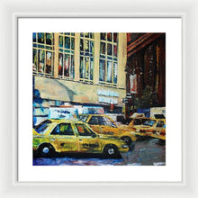 Load image into Gallery viewer, Yellow Congestion - Framed Print