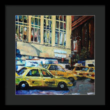 Load image into Gallery viewer, Yellow Congestion - Framed Print