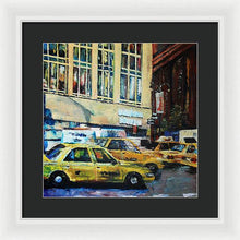 Load image into Gallery viewer, Yellow Congestion - Framed Print