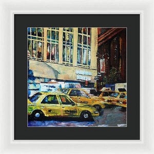 Yellow Congestion - Framed Print